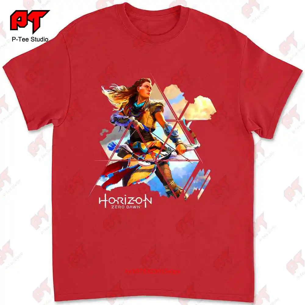 Horizon Zero Dawn Painted Aloy Ge6128L T-shirt SYXU image 4