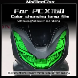 For HONDA PCX160 pcx 160 headlights tail lights instrument film rearview mirror film protective sticker accessories