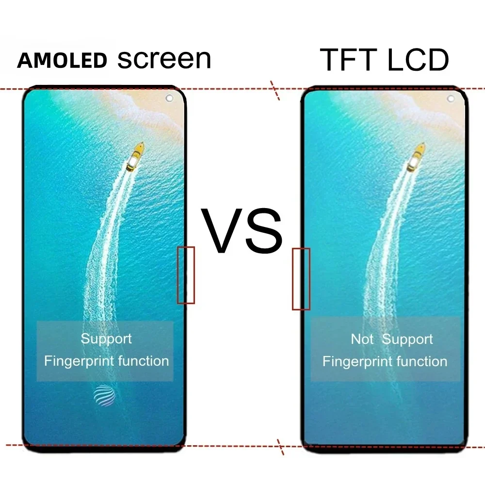 TFT For Xiaomi Poco F2 Pro LCD Display Fingerprint With Frame 6.67