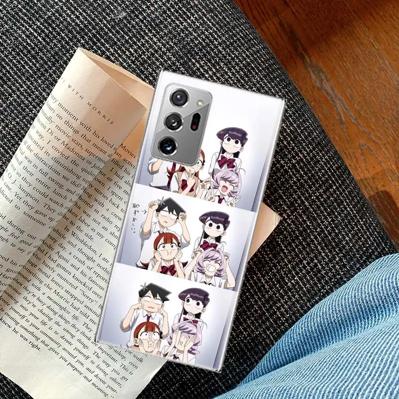 Anime Komi Shouko Cant Communicate Phone Case For Galaxy A14 A54 Samsung A71 A51 A41 A31 A21S A52S A72 A52 A32 A22 A12 A02S A42