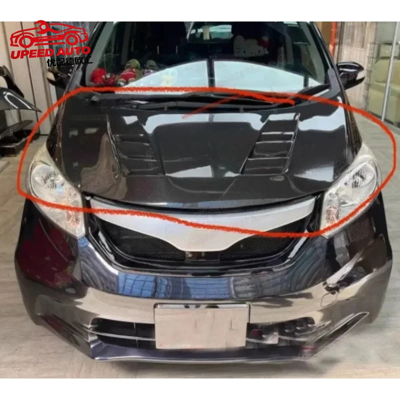 

Suitable for Real Carbon fiber Hood Engine Cover Honda FREED GB5 GB7 modified Light Weight Bonnet Car accessories body kit