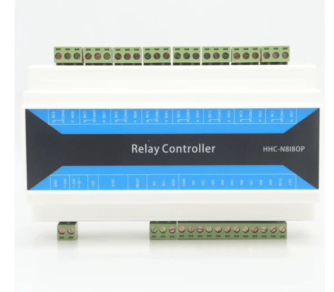 

8CH IP Network Relay RS485 to Ethernet Switching Value Controller MQTT