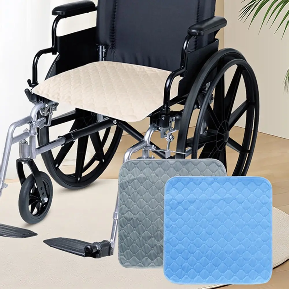 Pet Play Mat Washable Wheelchair Seat Cushion Soft Leak-proof Urine-proof Pad Non-slip Breathable Chair Cushion Elderly Adults