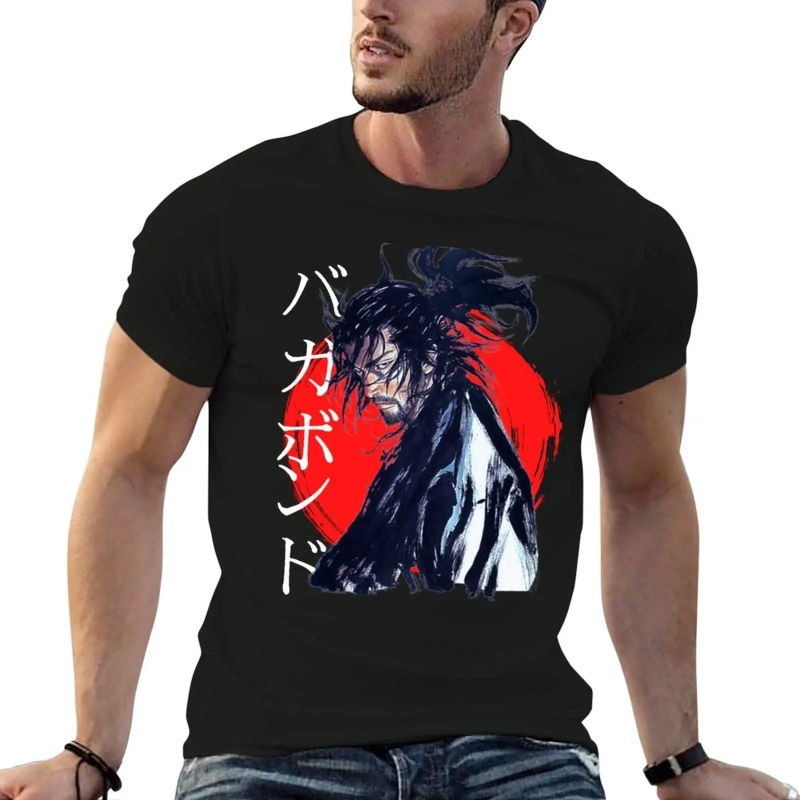 

Japanese Swordsman - The History Of Vagabond T-Shirt graphic t shirts for man man t shirts for men casual T-Shirt