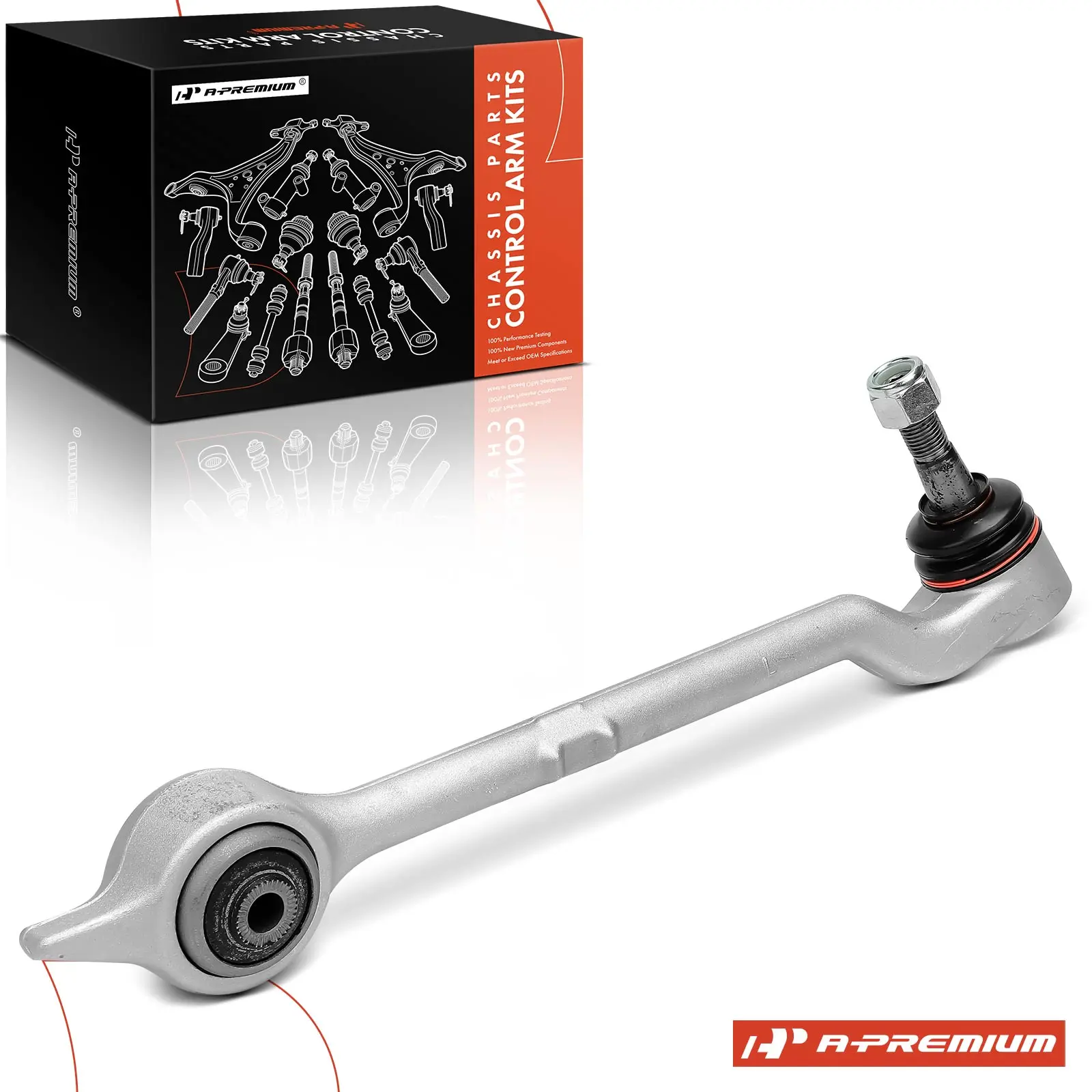 A-Premium Front Lower Left Rearward Control Arm with Balljoint for BMW 525i 530i 2001-2003 528i 1997-2000