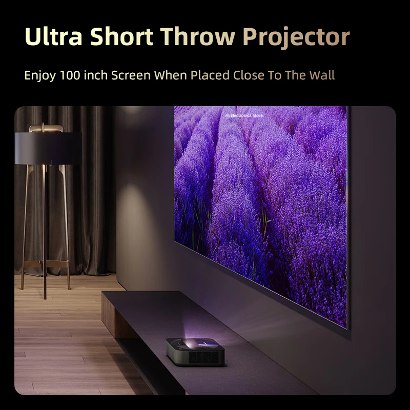 Fengmi R1 Nano R1C Nano UST 1080P Projector Ultra Short Throw Cinema Smart HDR Video Beamer voor Home Theater