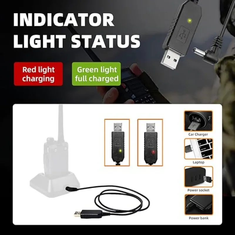 Baofeng UV-5R Charger 100v-240v for BAOFENG UV-5R BF-F8HP UV-5X3 5RA 5RB 5RC 5RD 5RE 5REPLUS DM-5R Plus Walkie Talkie Radio
