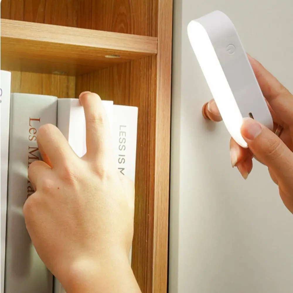 New Mini Desk Lamp Rechargeable Eye Protection LED Lamp Energy-saving Three Modes Touch Bedside Lamp