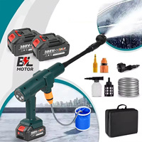 3500W Brushless High Pressure Car Wash Washer Spray Gun Cordless Foam Generator Car Cleaning Machine For Makita 18V Battery Set
