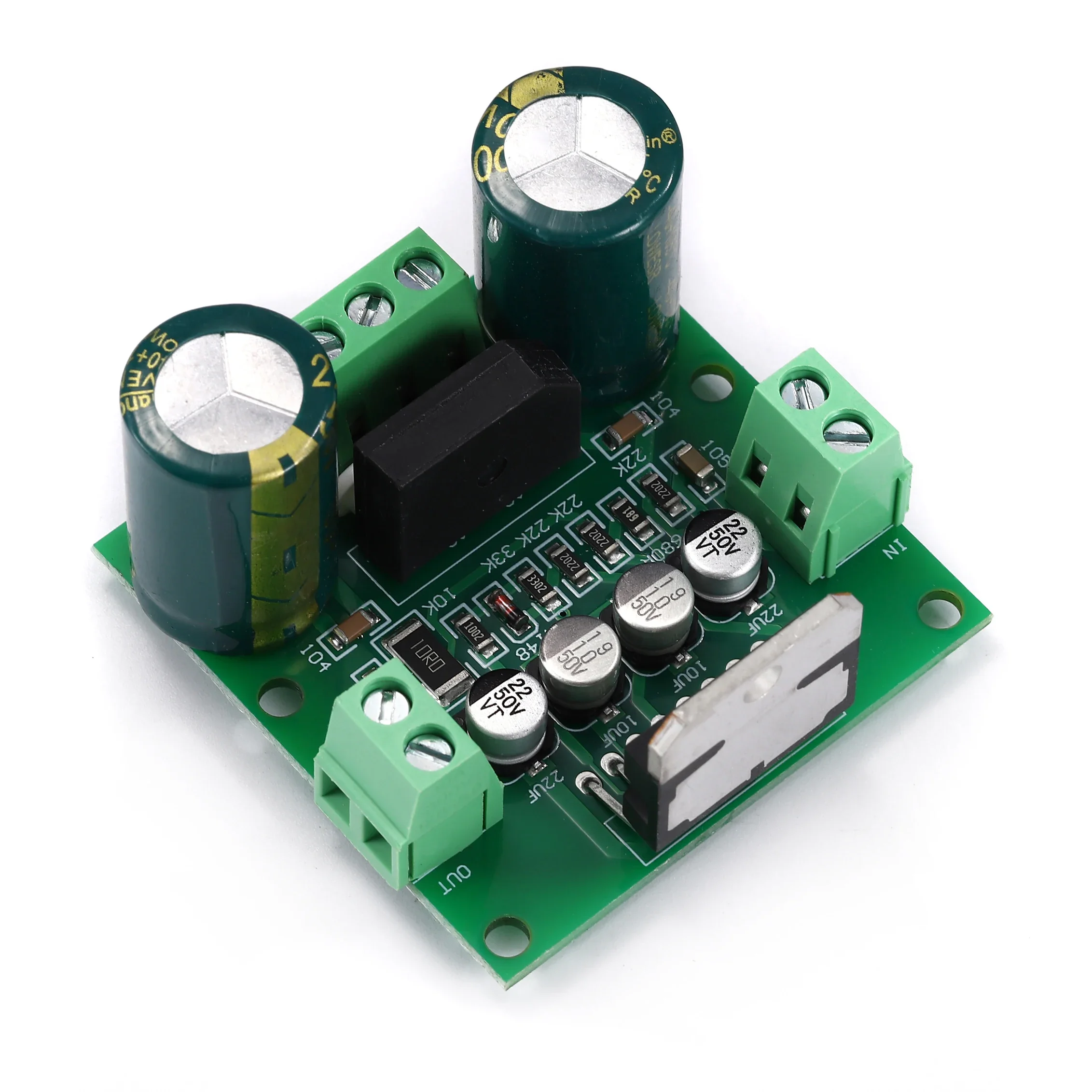 Placa amplificadora de potência digital 100W TDA7294 TDA7293 Módulo amplificador de áudio de canal único duplo 12-32V de alta potência