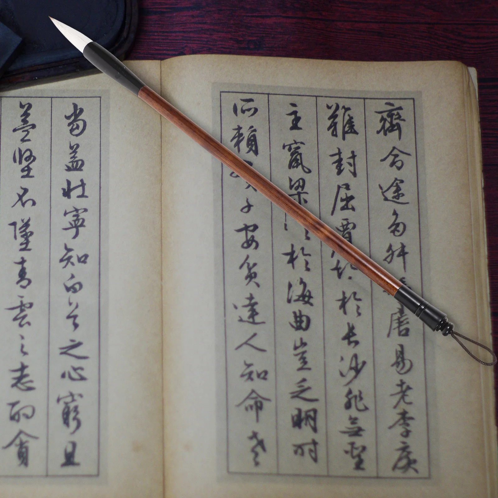 

3Pcs Chinese Calligraphy Writing Brushes S M L Traditional Painting Tools Comfortable for Calligraphy Drawing