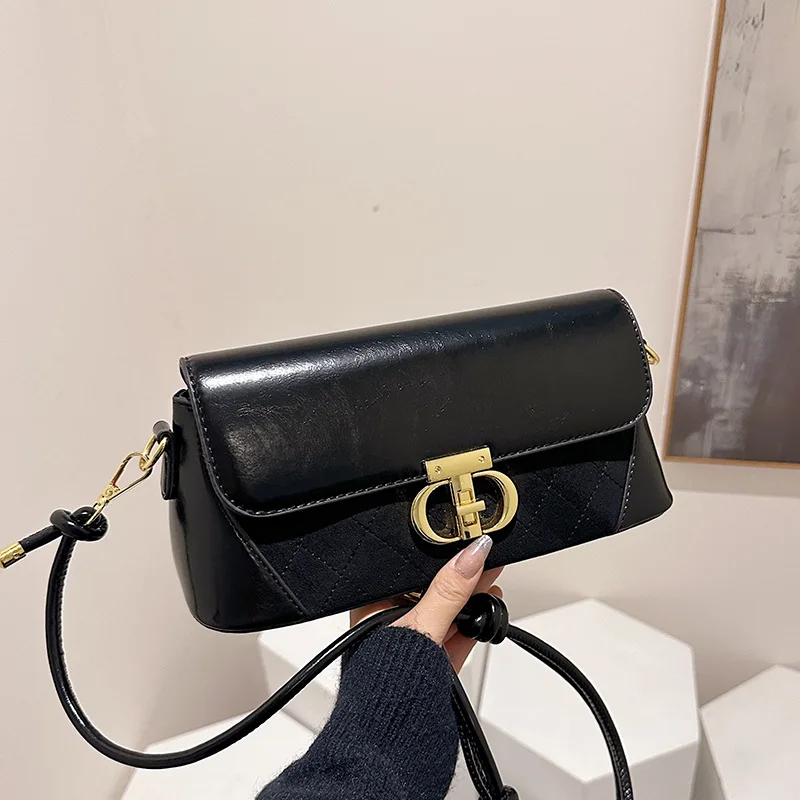 

Versatile Trendy Niche Small Square Bag Fashionable Light Luxury High-end Crossbody Bag Commuting Versatile Women's Bag