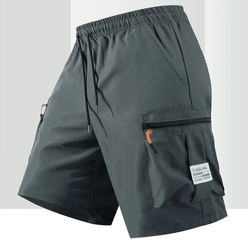 Men's Work Shorts Summer Outdoor Leisure Sport Beach Shorts Casual Work Cool Pants Loose Fit Waist Sports Male Outfit Shorts
