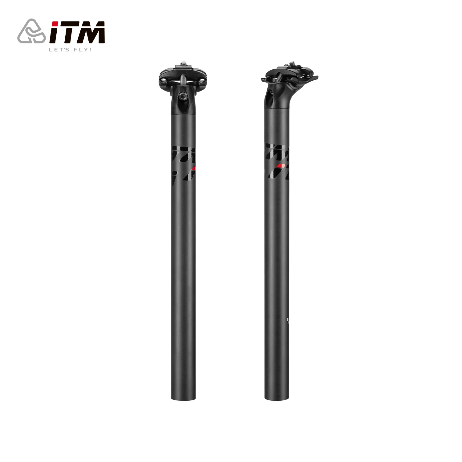 

Italy ITM Carbon Fiber Bicycle Seat Post MTB Road Bicycle Parts 27.2mm 31.6mm Diameter 350mm 400mm Length Cycling Seatpost