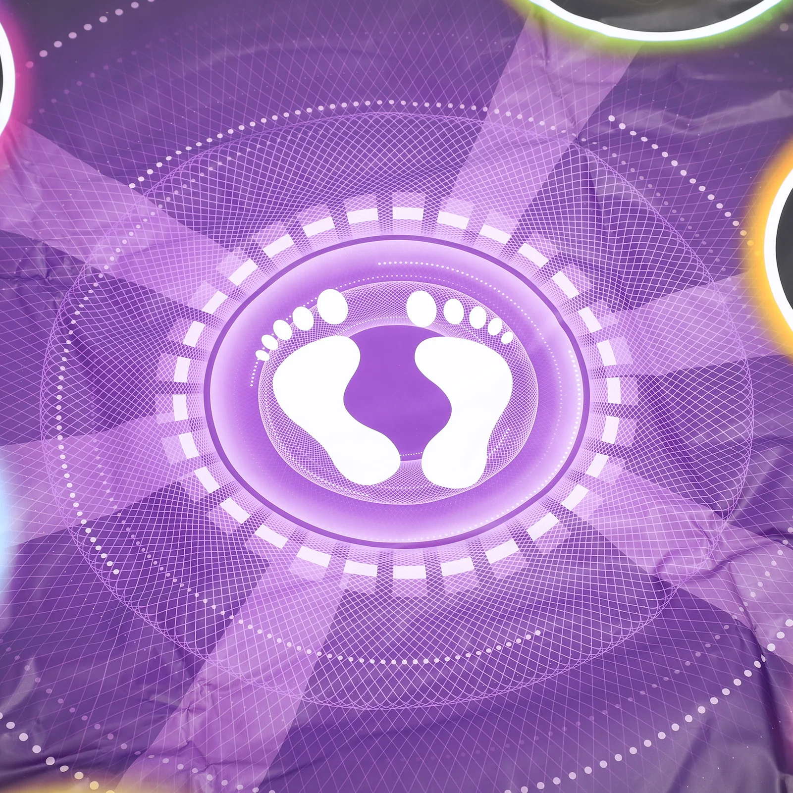 Dance Mat Light Up Dance Mat  for Kids Wireless Bluetooth Built in Music Adjustable Volume 6 Buttons Anti Slip Dance Game Pad