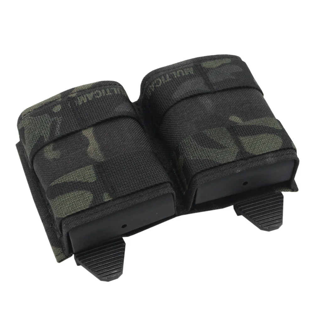 VULPO KYWI สไตล์ยุทธวิธี5.56นิตยสาร Fast วาด Molle M4 Double Mag Pouch สำหรับล่าสัตว์ Airsoft Paintballl