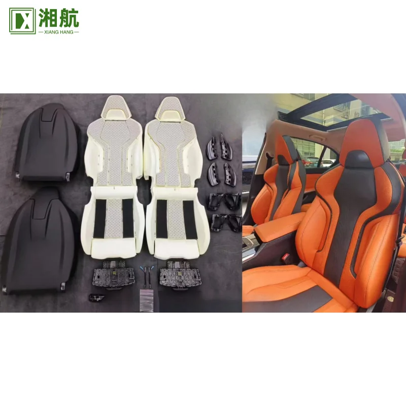 Suitable for BMW F30 F80 F10 M3 M5 Upgrade Car Interior Accessories Sport Racing Bucket Seats Customize Leather Cover