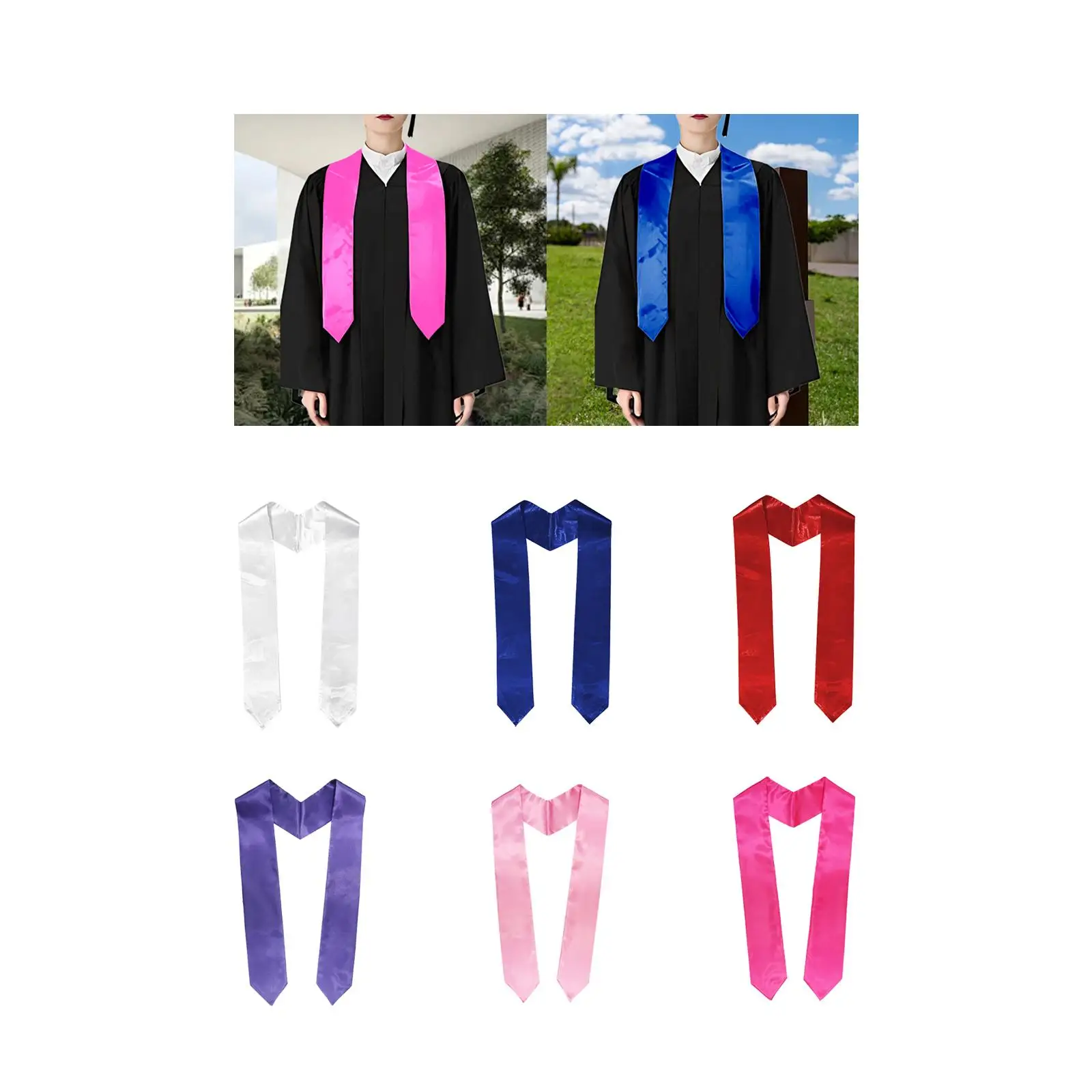 

Выпускной палантин длиной 68 \\ дюймов для клубных академических представлений