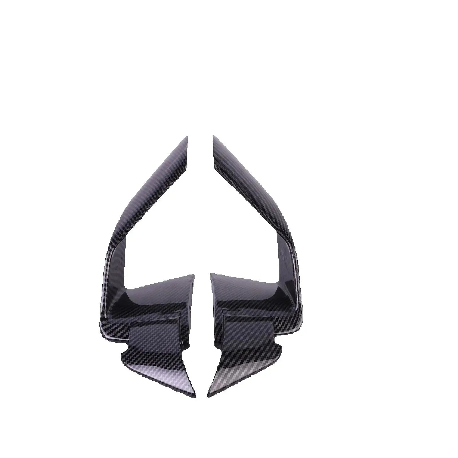 

2Pcs Carbon Fiber Front Spoiler Fixed Winglets FOR BMW S1000RR M1000RR 2019-2022