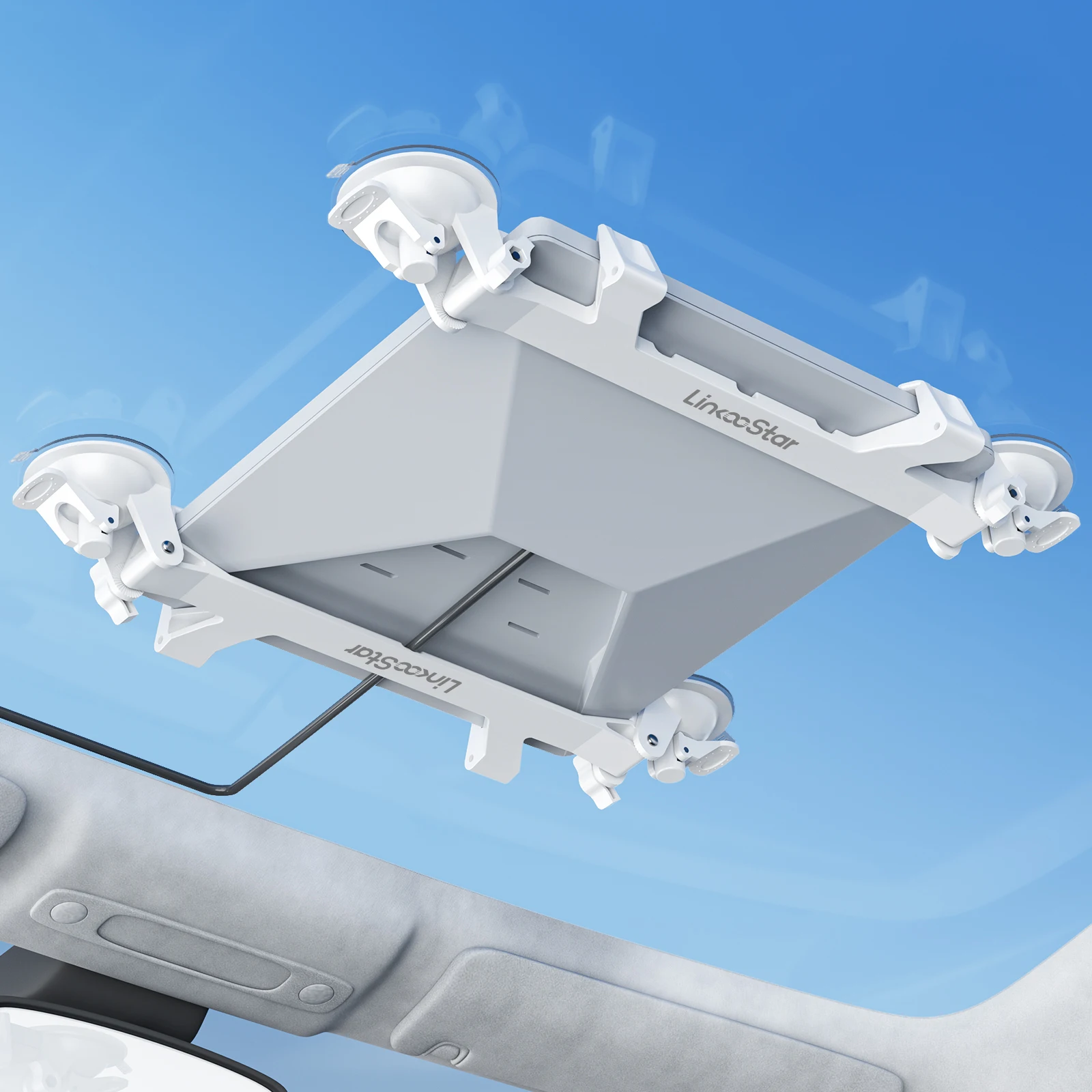 

For Starlink Mini Sunroof Suction Cup Car Mount Car Suction Cup Rack Navigation For Starlink Mini Dish Moonroof Mounting Bracket