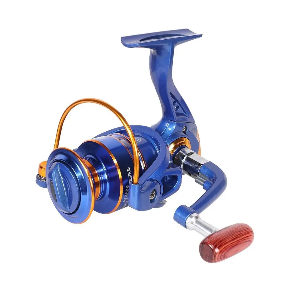 

5.2:1 Gear Ratio Fishing Reel Folding Handle Strong Braking Force Fishing Wheel Stainless Steel Bearings High Speed Rotation