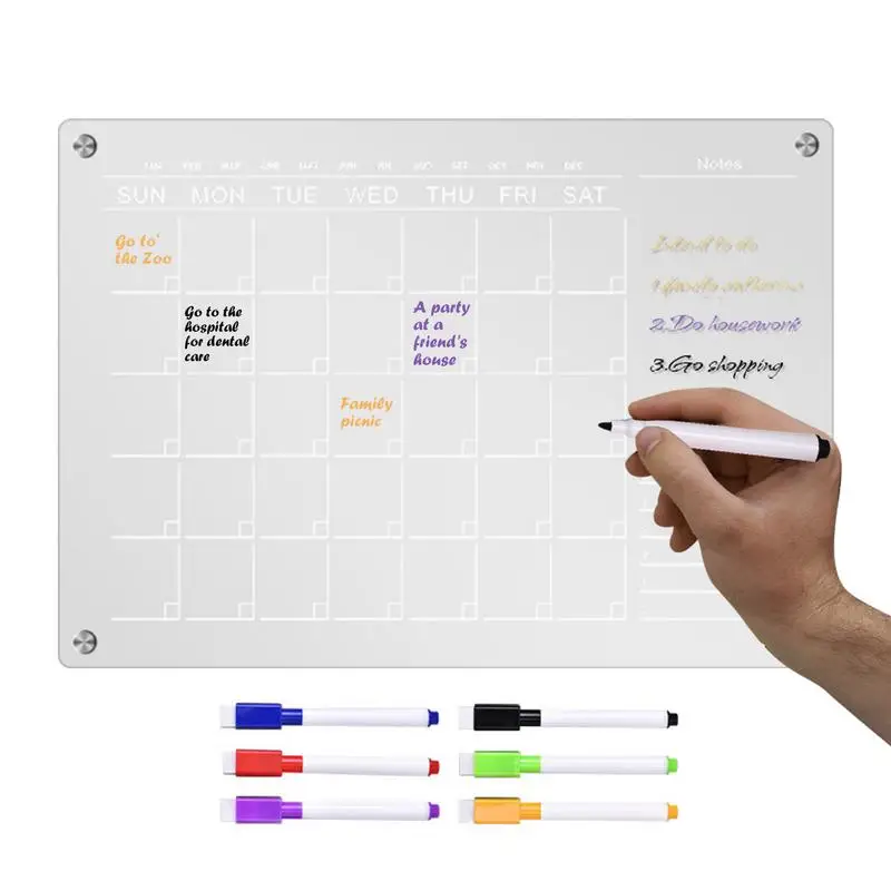 

Magnetic Weekly Calendar Refrigerator Dry Erase Board Monthly Planner Calendar Weekly Calendar Planning Board Clear Whiteboard