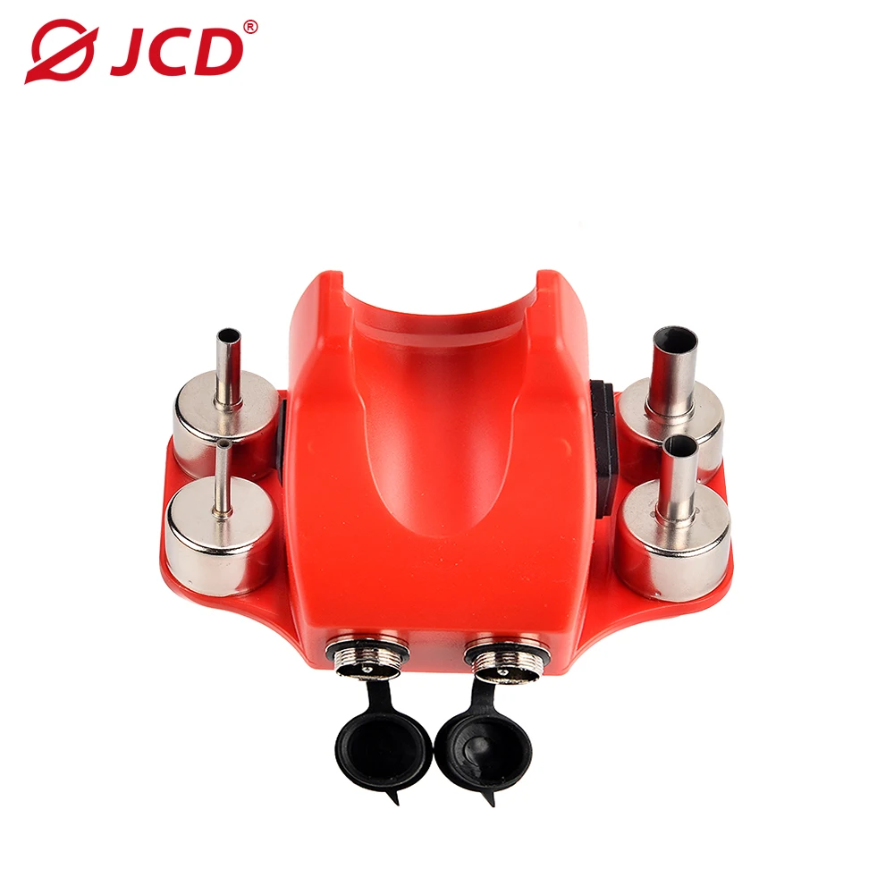 JCD 750 واط محطة لحام 2 في 1 محطة اعادة تشغيل الهواء الساخن مع LCD شاشة ديجيتال سبيكة لحام 220 فولت 110 فولت لحام أدوات إصلاح