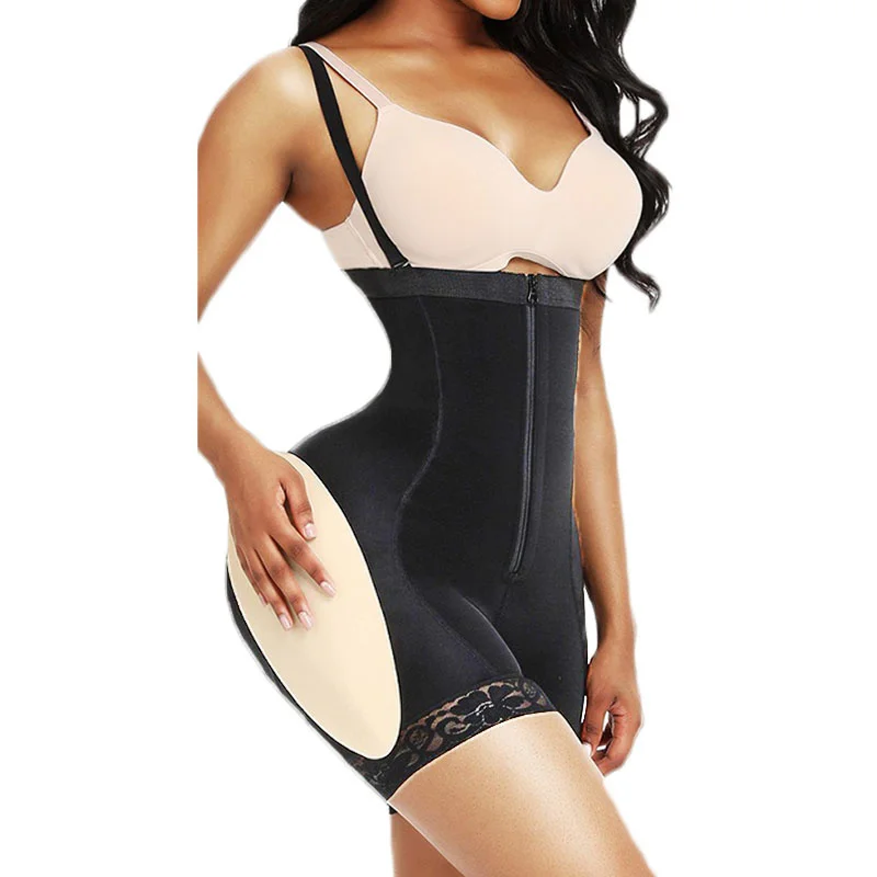 GUUDIA Hip Enhancer Faja Butt Enhancer Panties High Waist Butt Lifter Under Bust Padded Hip Dip Shapewear Tummy Conrol Shaper