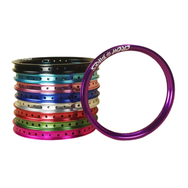 Double-Layer Color Aluminum Alloy Rim, 16 Inch, BMX36-Hole