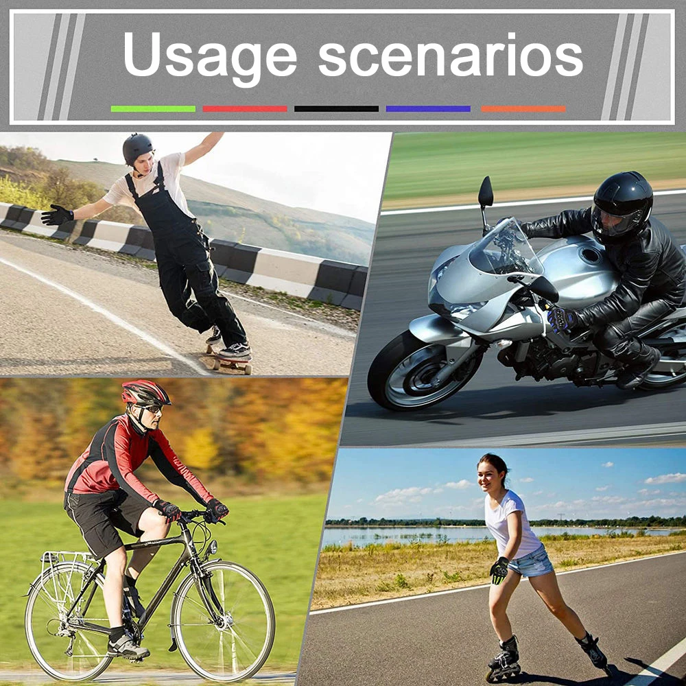 Motorcycle protect Gloves Waterproof Touch Screen Full Finger Leather Joint protection Anti-fall Moto Non-slip Riding Men Novelt image 6