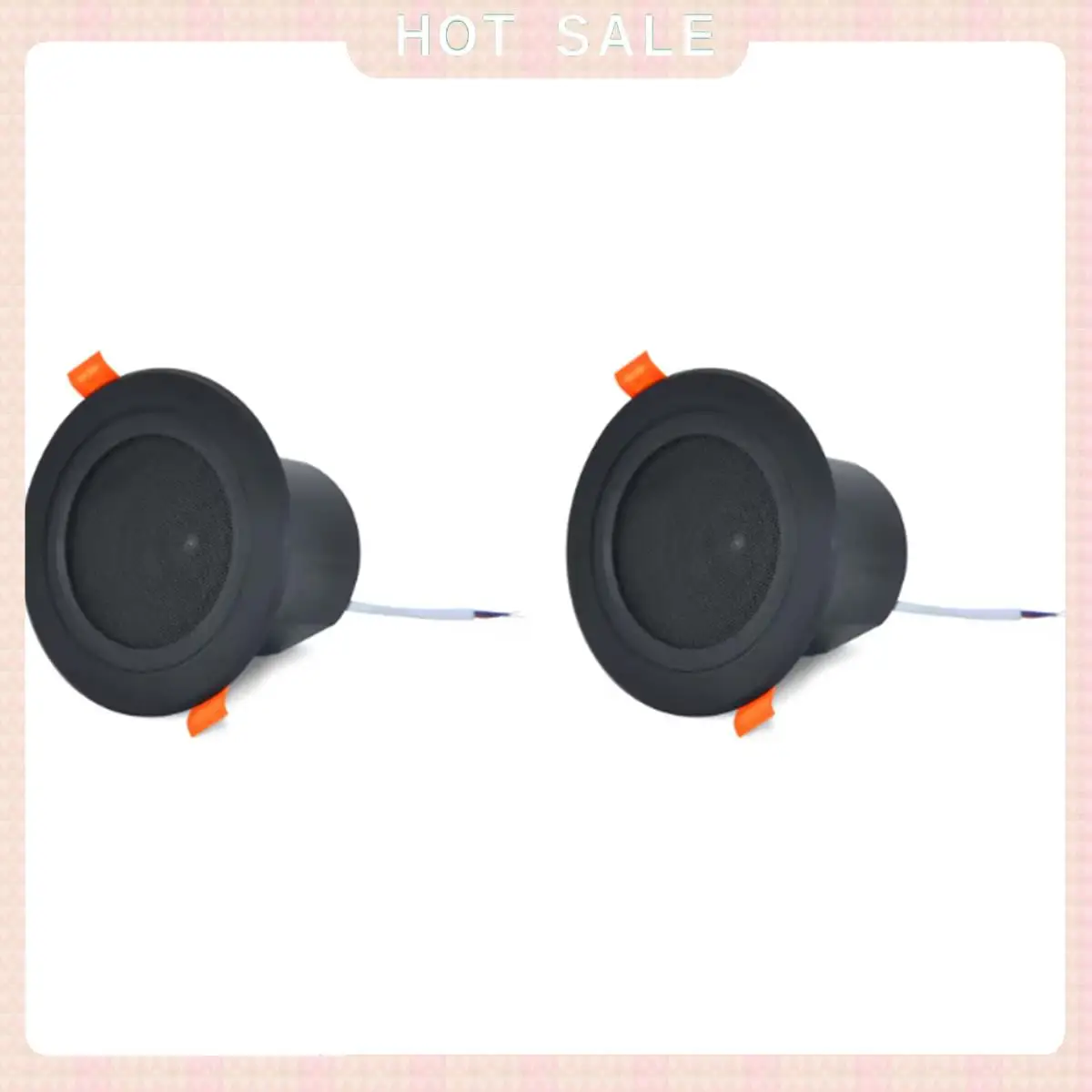 24-Hour Delivery 2Pcs 3Inch Ceiling Home Speaker 10W Moisture-Proof Full Range Music Speaker With Cover Fashion Home Audio Syste