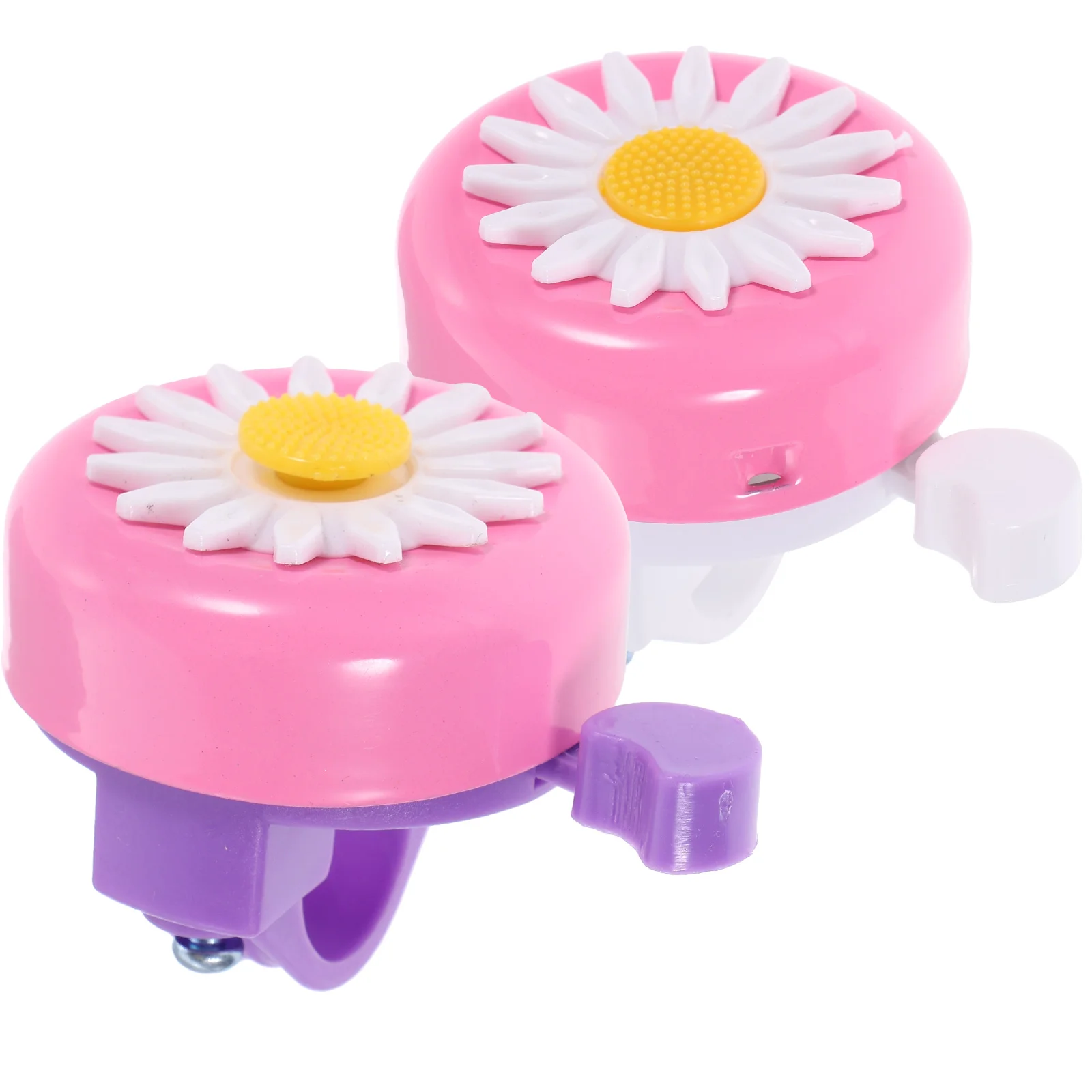 

Cartoon Chrysanthemum Bike Bell for Kids Lightweight Safe Durable Bicycle Handlebar Decoration Cycling Accessory Bike Bells