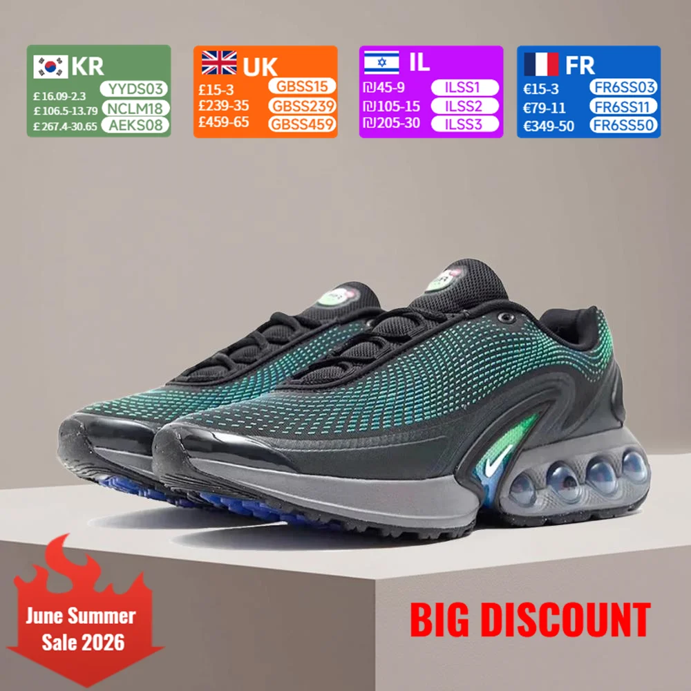 

Nike Air Max Dn Dynamic Air Cushioning Technology Slip-Resistant Cushioning Comfortable Experience Running Shoes DV3337-010