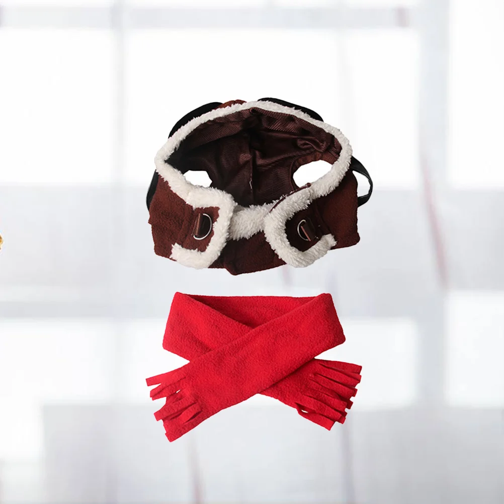 

Pet Cat Pilot Hat Cosplay Costume Comfortable Polyester Theme Party Fancy Dress Ball Parade Photo Shoot Events