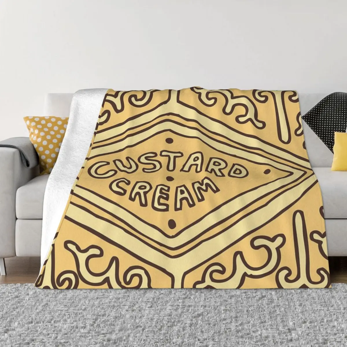 

Кремовые одеяла на заказ, плюшевые одеяла в британском стиле