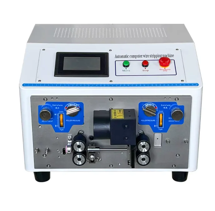 Äußere Abisolieren Schneidemaschine HR-8400 Automatische Abisolieren Maschine Runde Ummantelte Draht Innen Und