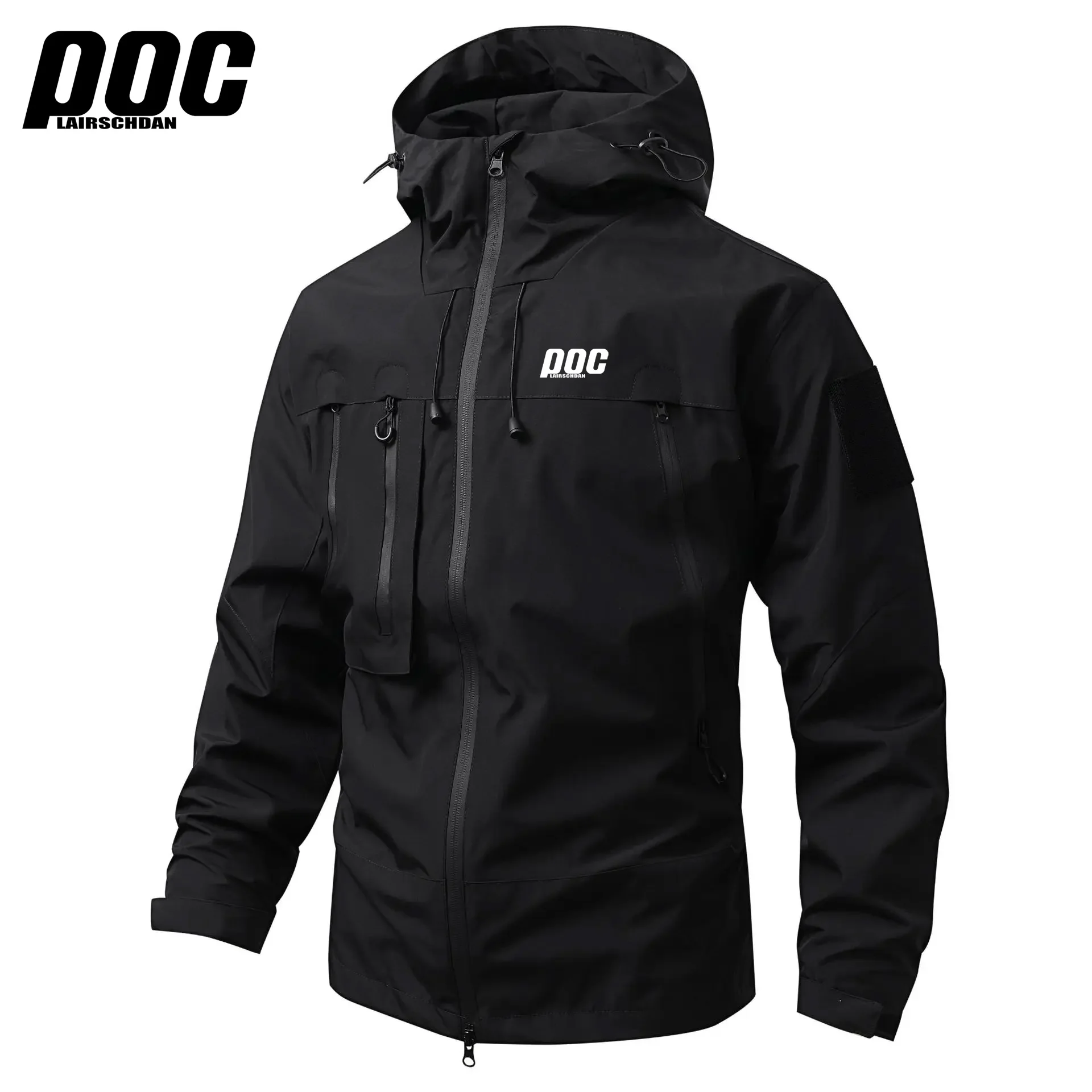 LAIRSCHDAN POC Outdoor Cycling MTB Jackets Male Motocross Clothing Mountain Bike Bicycle Outerwear Chaqueta Cortavientos Hombre