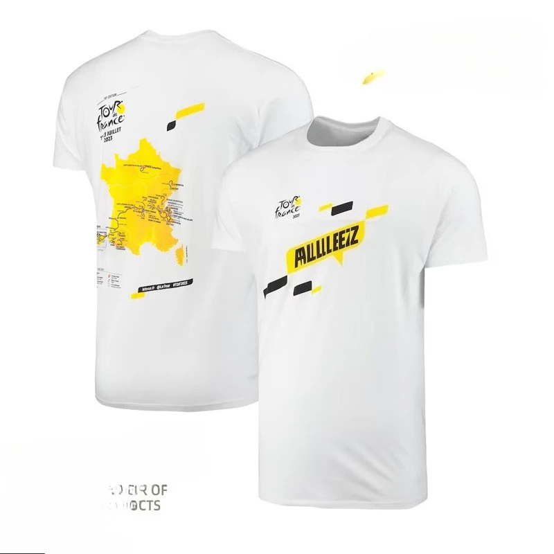 

Pure cotton round-neck T-shirts and short-sleeved sweatshirts for men and women around the TOUR DE FRANCE