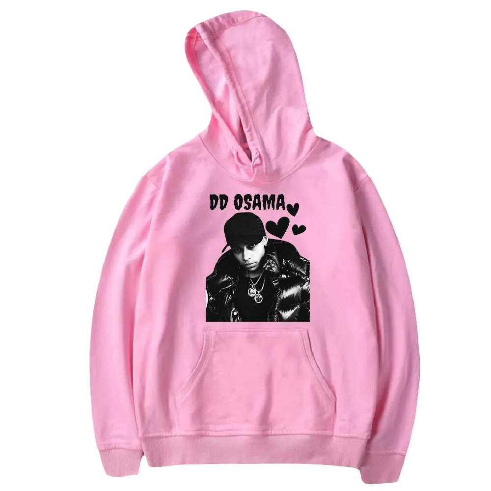 DD Osama  hoodies Printed Internet celebrity hoodies sweatshirts  long Sleeve hoodies unisex sweatshirt pullovers music fans