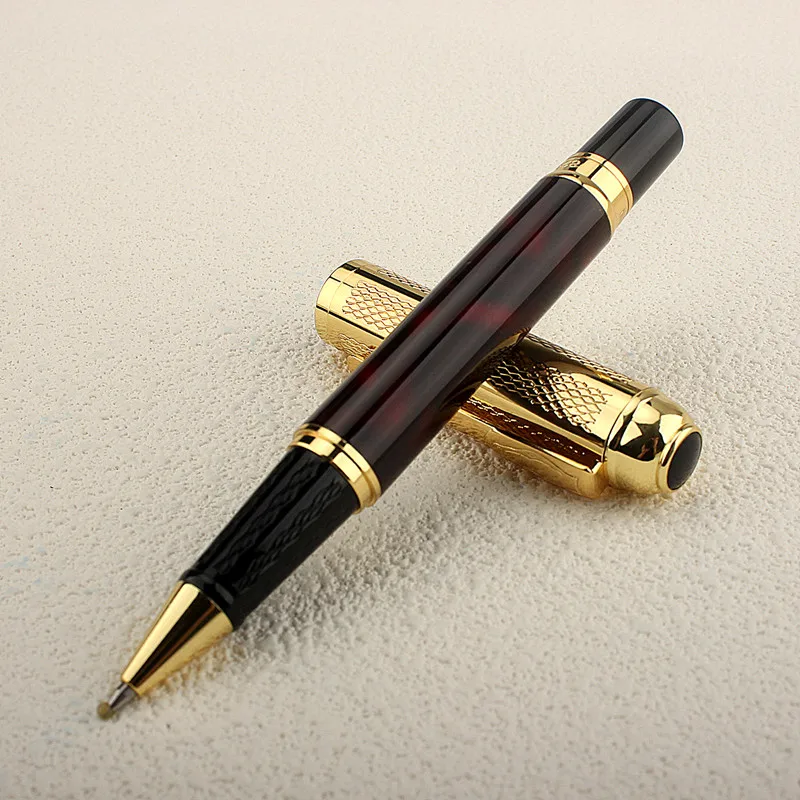 Metal Golden Clip Luxury 821 Gel Pen Ballpoint Pen Advertising Gift Signature Roller Ball Pen