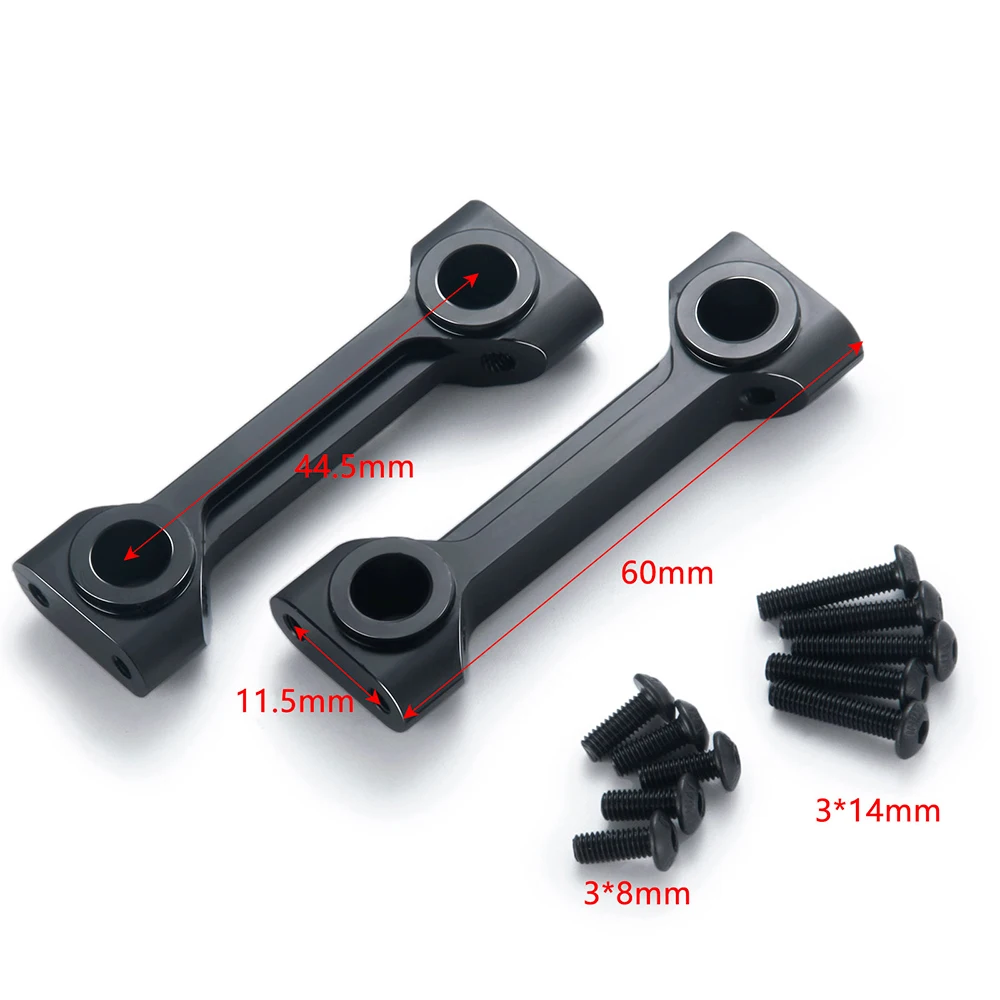 YEAHRUN 4Pcs/lot Metal Fixed Seat Car Body Bracket Mount For 1/8 LMT 4S Brushless King Sling 4WD Digger Monster Parts