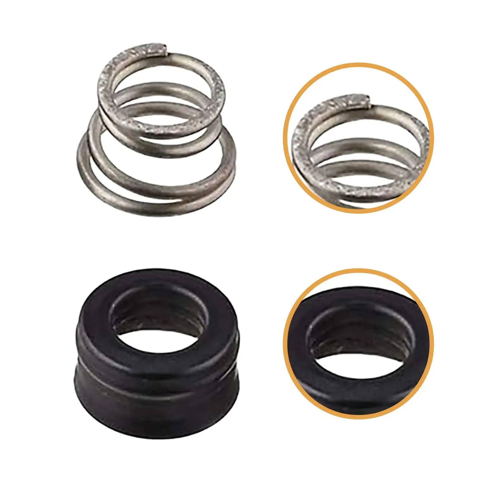 8 Pieces Faucet Repair Kit Metal Repair Parts for Emergency Rental Overnight