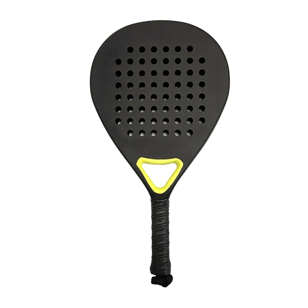 

Custom Wholesale Padel Racket Carbon Frame Factory with Soft EVA Core Paddle Tennis Racket