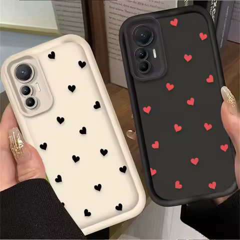 Full Screen Love Heart Case For Xiaomi Poco C65 X7 X6 F6 F5 X5 X3 NFC F3 M6 Pro 4G Mi 13 12 11 Lite 5G 14 13T 12T 11T 14T Pro