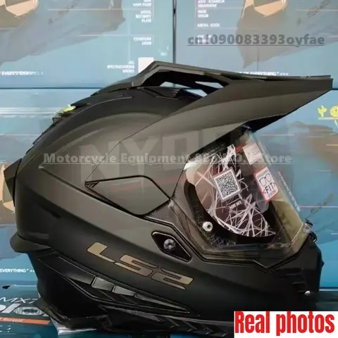 मूल LS2 MX701 एक्सप्लोरर फाइबरग्लास मोटरसाइकिल हेलमेट मोटोक्रॉस हेलमेट एंटी-फॉग डबल लेंस cascos para moto 12 best sales एलएस2 एमएक्स701 - №5