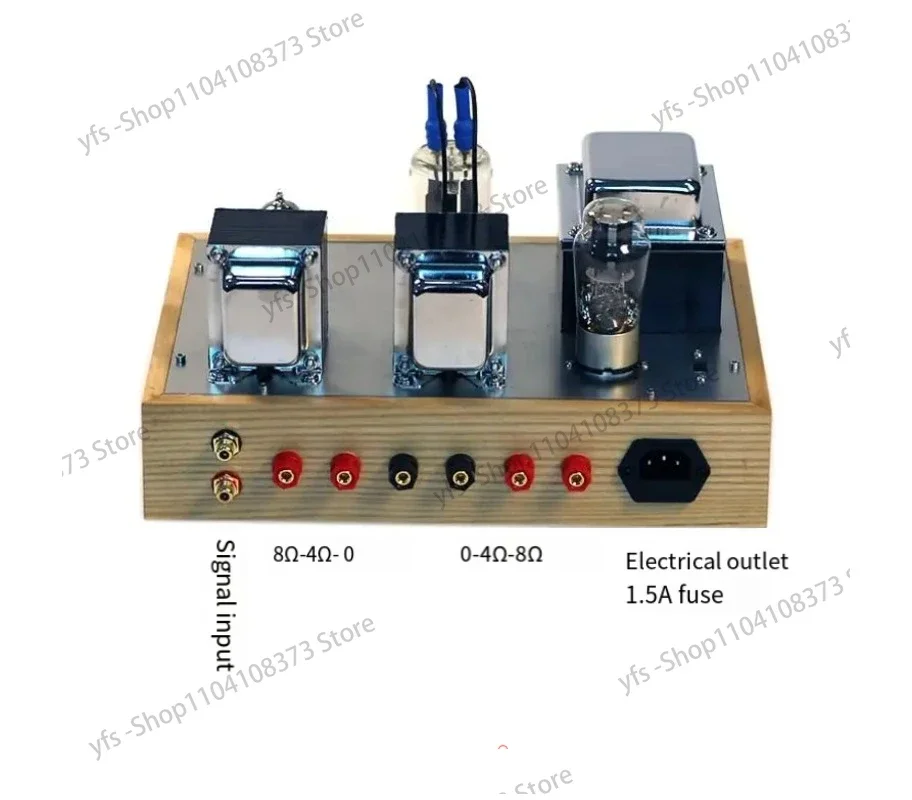 NEW 8W*2 12AX7 Push FU19 Stereo Fever Gallbladder Machine Electronic Tube Amplifier Ceiling Welding No Bottom