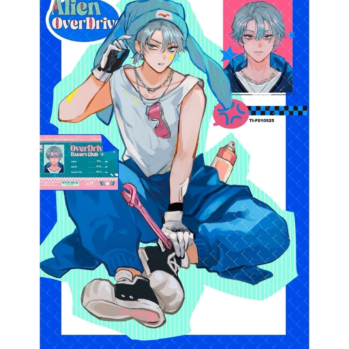 높은 미적 가치를 지닌 외계인 무대 간판 장식, 인기 있는 데스크탑 장식, 수제 아크릴 주변기기