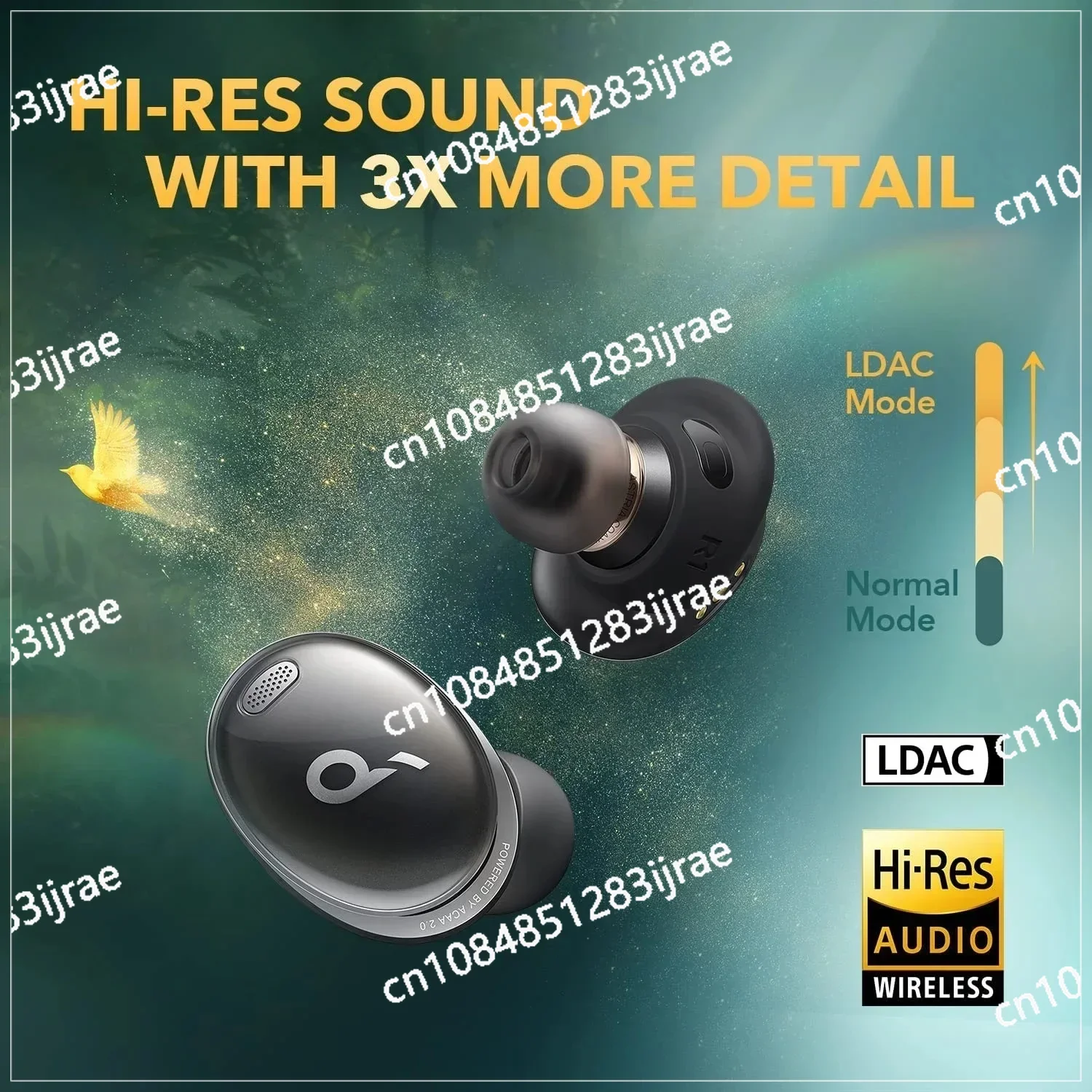 Original Soundcore Liberty 3 Pro TWS Bluetooth Earphones True Wireless Earbuds ANC with ACAA 2.0 Hi-Res Audio 6 Mics for Call