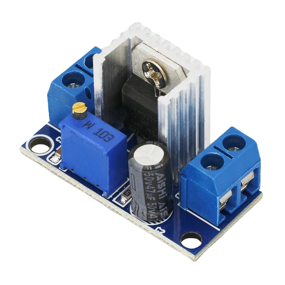 LM317 DC-DC regolatore di tensione Step-Down regolabile convertitore di alimentazione 4.2-40V Buck Circuit Board Module regolatore lineare