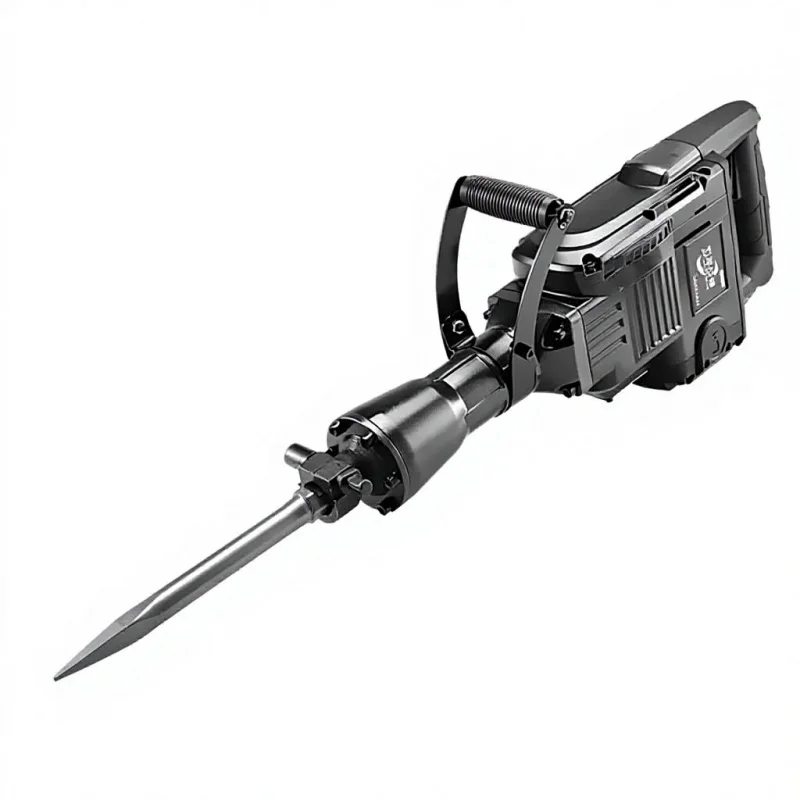 

3800W Electric Pickaxe Impact Drill Heavy-Duty Industrial Use For Crushing Concrete & Gravel DIY Aluminum 1700 BPM 76J